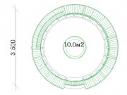 План беседки